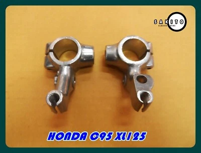 Fit Honda CB72 CB77 CL72 CL77 HANDLE BAR LEVER HOLDER CHROME **sa3660** Foto 1 de 4