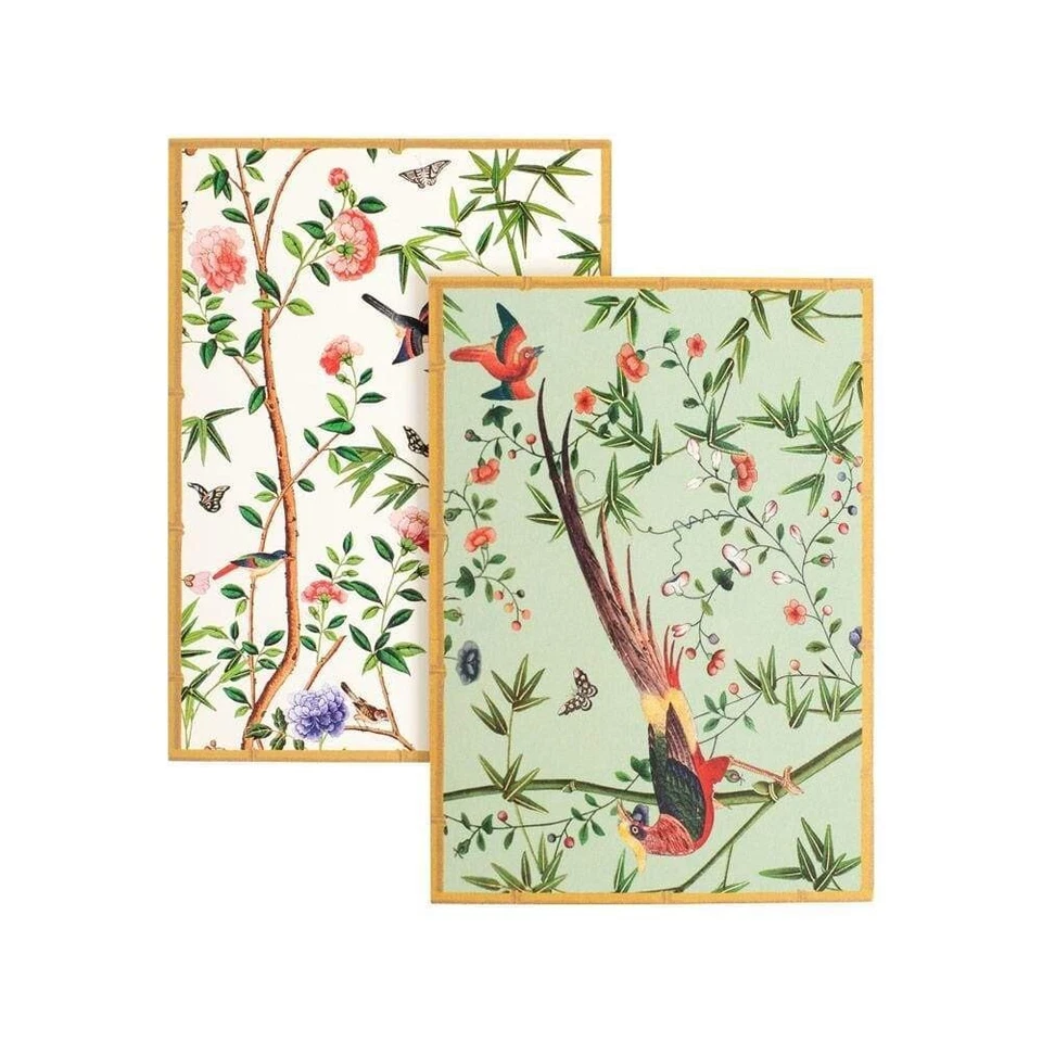 Caspari Assorted Boxed Note Cards, Chinese Wallpaper - Box of 8 (86614.46) - Image 1 of 1
