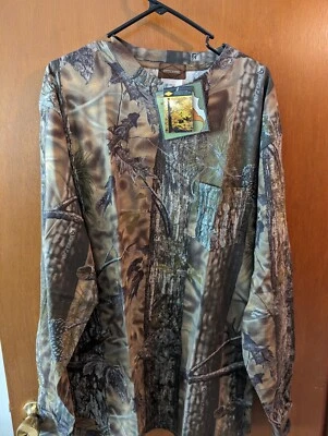 Diamondback Long Sleeve T-Shirt Men's XL Brown Camouflage Longleaf Outdoor - Image 1 of 4