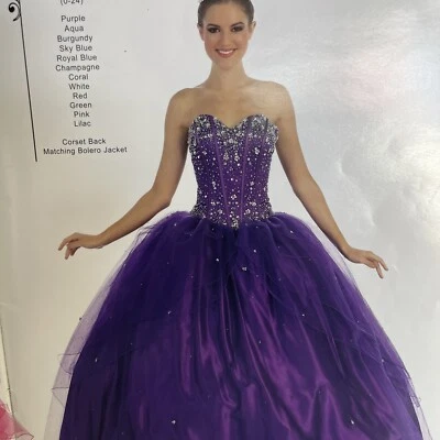 QUINCEANERA 15 OU DOCE 16 VESTIDOS ENVIE MASSAGENS PARA TAMANHO E COR AVELÁVEIS - Imagem 1 de 4