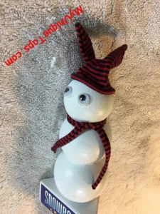 Blue Ridge Brewing Snowball's Chance in Hell Schneemann MARK SUPIK Bier Zapfhahn Griff - Bild 1 von 4