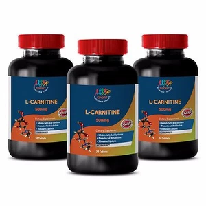 Promotes Fat Burn Tablets - L-Carnitine 500mg - L- Carnitine Liquid 3B - Picture 1 of 11