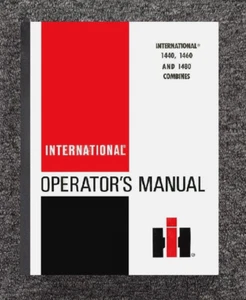 1440 1460 1480 Combines Operator MAINTENANCE Manual International Harvester - Picture 1 of 19