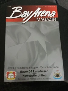 Bayer Leverkusen v Newcastle United Champions League 2003 - Picture 1 of 3