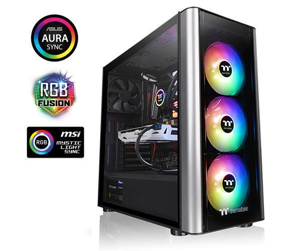 Thermaltake Level 20 MT ARGB Mid Tower Mini ITX, M-ATX, ATX, CA-1M7-00M1WN-00 - Image 1 of 1