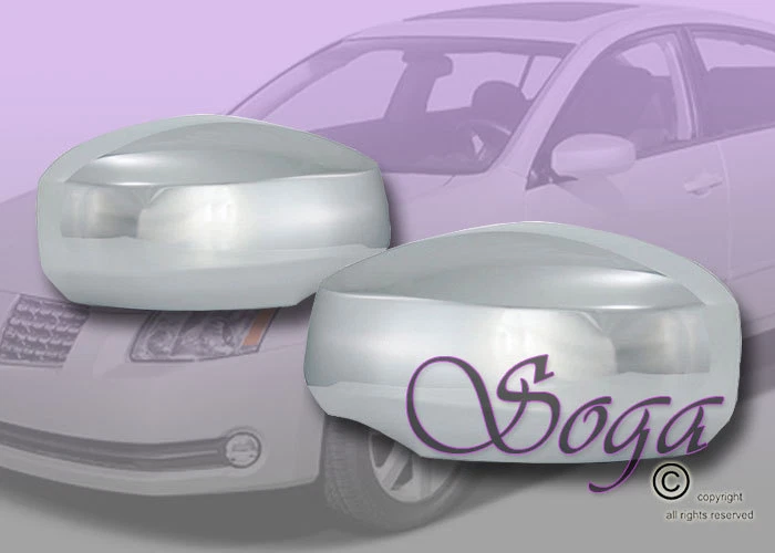 PARA 2004 2005 2006 2007 2008 NISSAN MAXIMA CROMO ESPEJOS RETROVISORES LATERALES CUBIERTAS ¡RÁPIDO! Foto 1 de 1