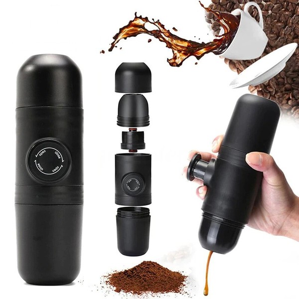 Mini Drip Coffee Maker Automatic Hand Brewing Coffee Maker For Trave Car Home LL Photo Related