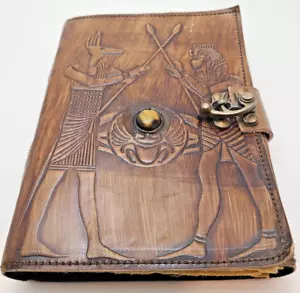 Egypt Theme Leather Journal Handmade Notebook or Diary - Picture 1 of 8