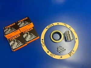 Ford English Axle Complete Diff Rebuild Kit - OE FORD Genuine TIMKEN Bearings - Picture 1 of 3