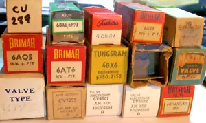More details for 15 unused radio valves 1940s 50s 60s in original cartons