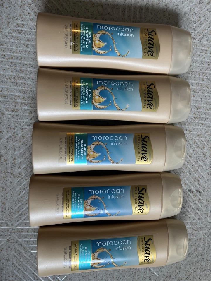 Suave Professionals Moroccan Infusion Shine Shampoo 28 Oz