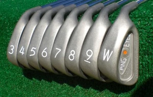 ⛳ PING EYE 2 ORANGE 🟠 DOT ⛳ 3-W ⛳ STIFF ZZ LITE SHAFTS -1/2"⛳ NEW GRIPS⛳ - Picture 1 of 19