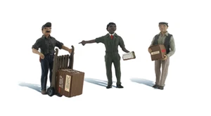 Woodland Scenics ~ New 2025 ~ G Scale People ~ Dock Crew ~ A2565 - Picture 1 of 1