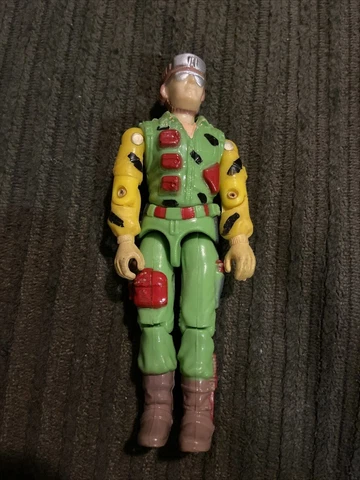 Rare Funskool India Gijoe Exclusive C9 Green Lifeline Driver Variant Gloves Cover