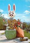 1974 NC Cherokee Santas land Roadside Attraction Giant Rabbit 4x6 postcard