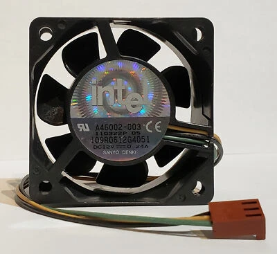 NEW Intel Xeon Socket 603 Fan for Heatsink 400 FSB CPUs, A46002-003 - Image 1 of 2