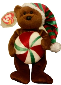 TY Beanie Baby - YUMMY the Holiday Bear (8.5 Inch) NEW MWMTs Stuffed Animal Toy - Picture 1 of 10