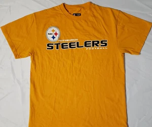 NFL Team Apparel Pittsburgh Steelers Football Shirt M - Picture 1 of 2