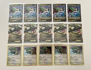 Pokemon TCG 2012 Rayquaza EX 85/124 SWSH029 V Holo Ultra Rare (15x) - Picture 1 of 6