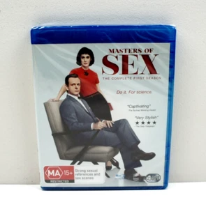 Masters Of Sex The Complete Season 1 Blu Ray Brand New & Sealed Region AB - Picture 1 of 7