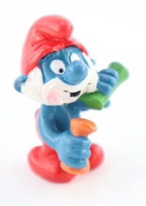 Vintage Smurf Laboratory Papa Smurf Red Bottle 20164 2.0164 - Picture 1 of 6