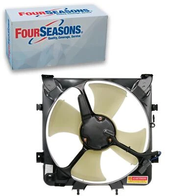 4 季空调冷凝器风扇组件适用于 1993 - 1997 年本田 Civic del Sol — 第 1/4 张图片