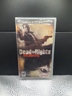 Dead to Rights: Reckoning (Sony PSP, 2005) BRAND NEW SEALED VERY MINT  - Image 1 of 4