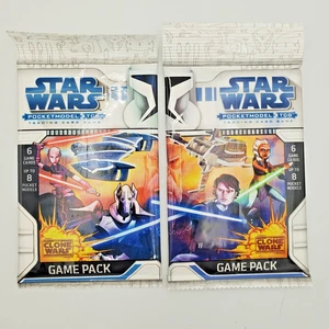 1x Booster Pack Star Wars Pocketmodel TCG Clone Wars WizKids 2008 Card Game CCG - Picture 1 of 2