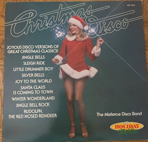 Christmas Diso The Mistletoe Disco Band Album LP-Rare Vitage-SHIP N 24 HRS - Picture 1 of 3