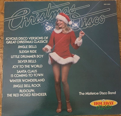 Christmas Diso The Mistletoe Disco Band Album LP-Rare Vitage-SHIP N 24 HRS - Image 1 of 3