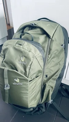 Deuter Aviant Access Pro 70 Reiserucksack 70L + 10L Daypack Grün - Bild 1 von 4