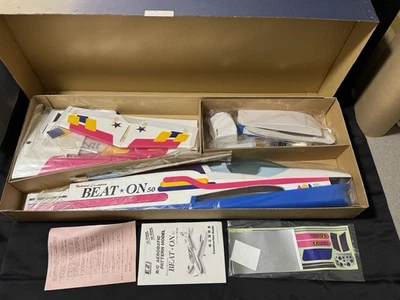 Vintage OK Model EZ BEAT On 50 Akiba Pattern Aerobatic Airplane  Made in Japan - Image 1 of 4