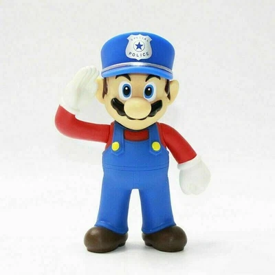 5" Super Mario Bros Hermanos Policía Mario Figuras de Acción Juguete Regalo Colección Foto 1 de 4