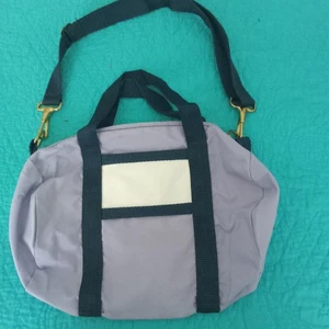 KREUZSTICH NYLON KLEIN LILA BEUTEL TASCHE - Bild 1 von 3