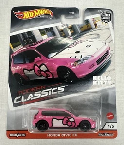 HOTWHEELS PREMIUM CAR CULTURE-HELLO KITTY-(Very Hard To Find)-BRAND NEW✨ - Picture 1 of 6