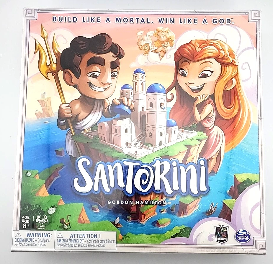 SANTORINI Board Game SEALED New 2016 Spin Master Gordon Hamilton NIB Rare  - Image 1 of 3