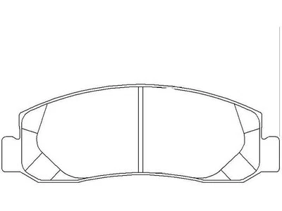 Juego de pastillas de freno delanteras para Ford F350 Super Duty 2008-2012 58426GGWM 2009 2010 2011 Foto 1 de 2