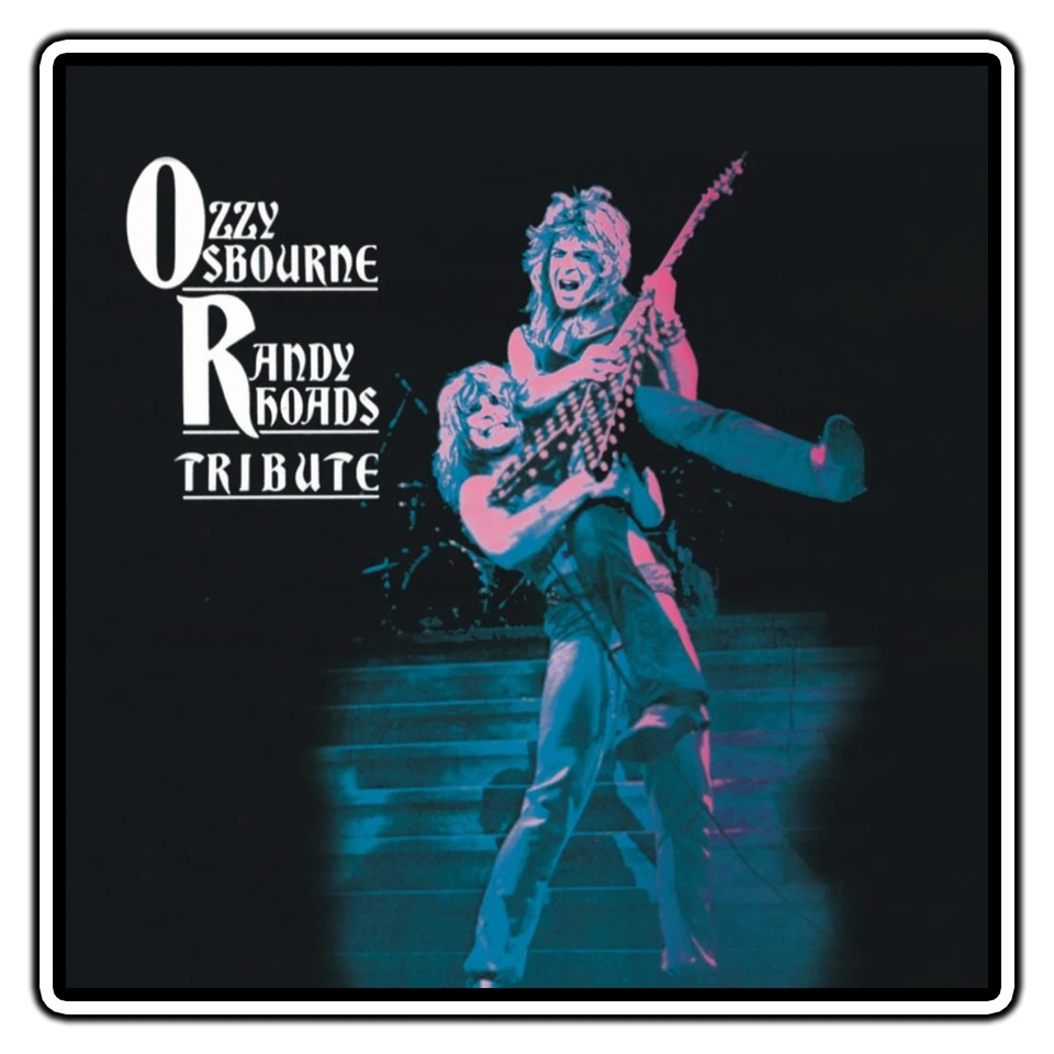 Ozzy Osbourne Tribute Album Sticker Waterproof Vinyl Decal Die-Cut Laptop Car