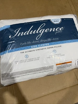 Isotonic Indulgence Synthetic Down Pillow | Side Sleeper (Standard/Queen) New - Image 1 of 4