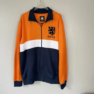 Holland Retro 1983 Football Full Zip Jacket KNVB COPA Football XXL Pockets - Picture 1 of 6