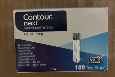 Contour Next Teststreifen, 100 Stück Ablaufdatum 31.03.2026 - Bild 1 von 2
