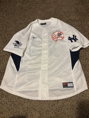 Camiseta Nike Yankees A-Rod #13 XL Blanca MLB Parche Auténtico Rodríguez Foto 1 de 4