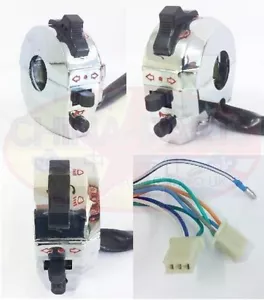 Chinese Bikes, ATV & Scooter Spares - Kinroad XT50Q King L/H Switch Assembly - Picture 1 of 1