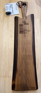 Tagliere Piccolo Legno Bar Gin Tonic - Grattoni - cm 56x21x2 - Rivenditore - Imagen 1 de 3