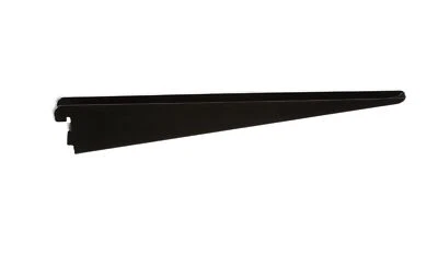 Rubbermaid FG4C0502BLA Twin Track 11-1/2" Custom Closet System Shelf Bracket - Image 1 of 2