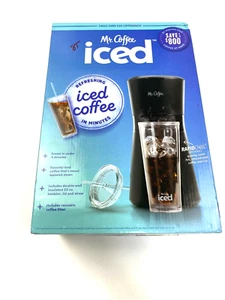 Mr Coffee Eiskaffeemaschine mit Becher, Stroh, Deckel und Filter NEU offene Box - Bild 1 von 7
