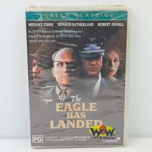 The Eagle Has Landed DVD Movie 1976 Michael Caine Donald Sutherland War Reg 4 - Picture 1 of 2