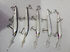 5- vintage deep diving Smithwick Rouges  fishing lures