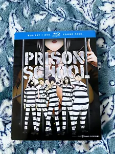 Prison School: The Complete Series (Blu-ray/DVD, 2016, 4-Disc Set) NEW - Picture 1 of 4