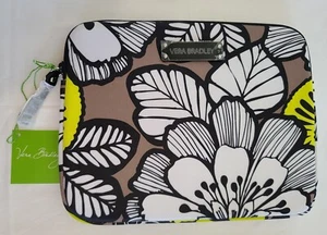 Vera Bradley Citron Neoprene Tablet eReader Sleeve 10x8 Padded Zipper N29 - Picture 1 of 8